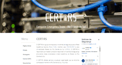 Desktop Screenshot of cert-rs.tche.br
