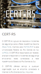 Mobile Screenshot of cert-rs.tche.br
