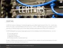 Tablet Screenshot of cert-rs.tche.br